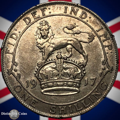 Great Britain 1917 One Shilling GB0995