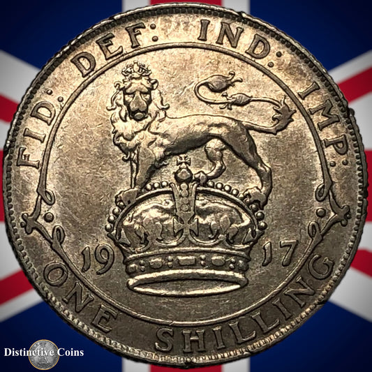 Great Britain 1917 One Shilling GB0995
