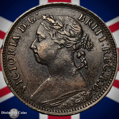 Great Britain 1886 Farthing 1/4d GB4185