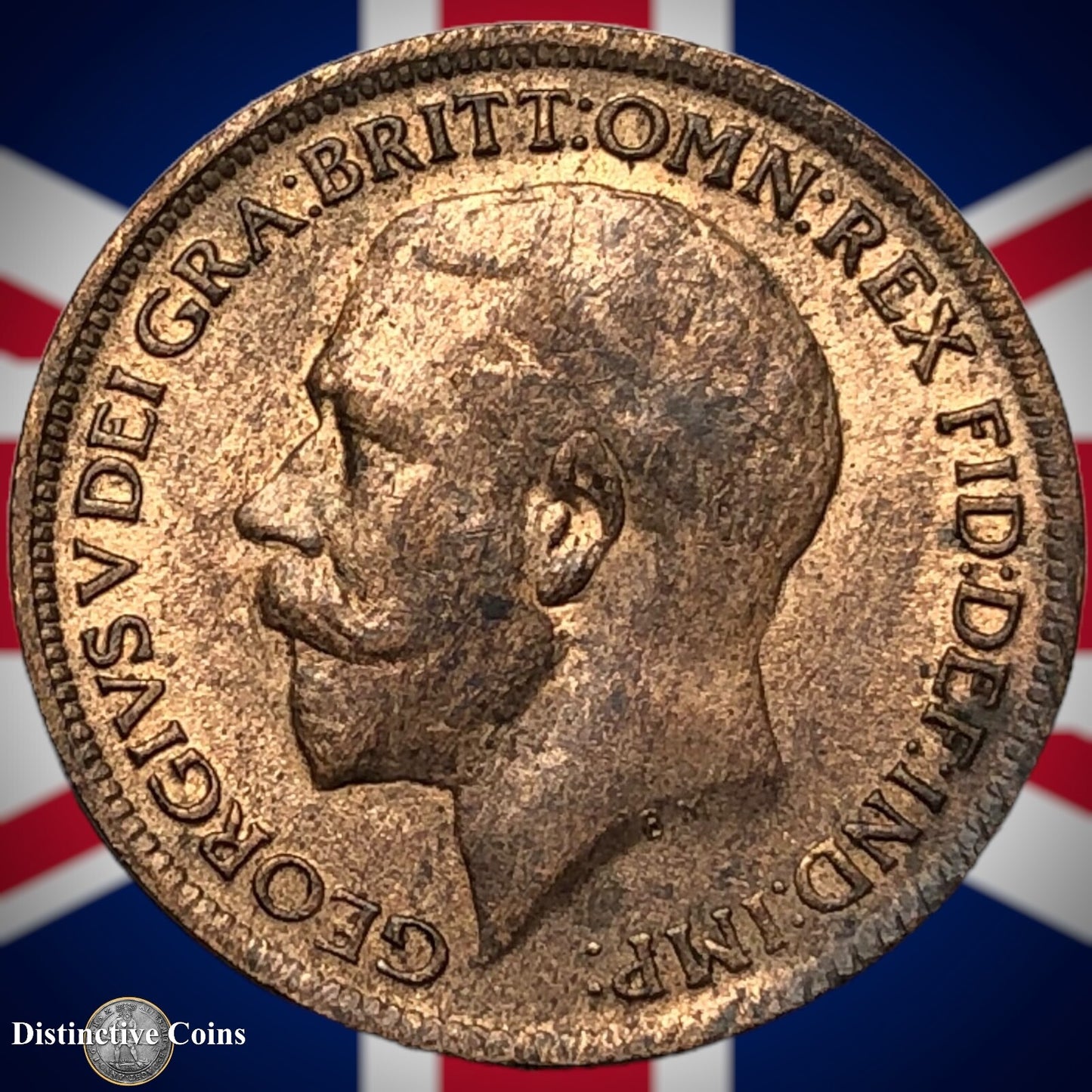 Great Britain 1919 Farthing 1/4d GB4739