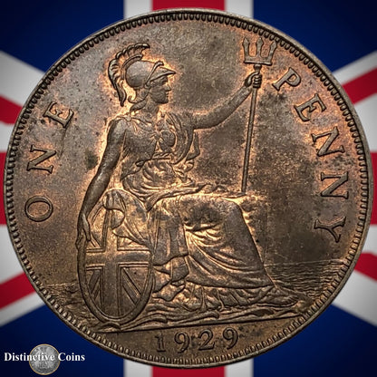 Great Britain 1929 Penny 1d GB7100