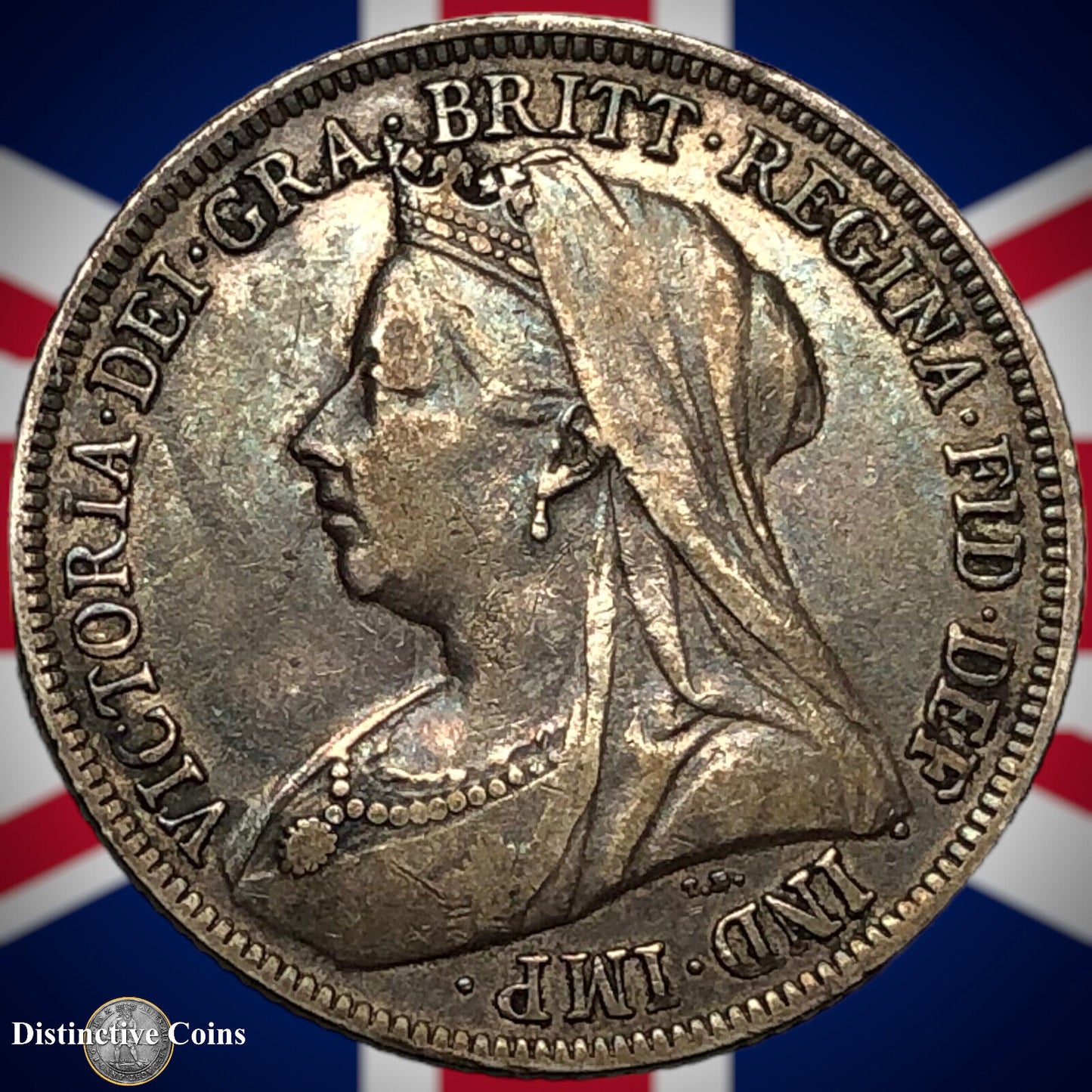 Great Britain 1900 British One Shilling GB0714