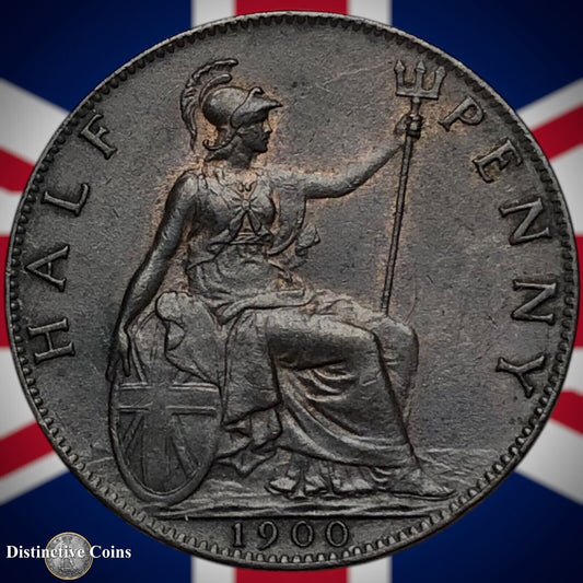 Great Britain 1900 Half Penny 1/2d GB5743