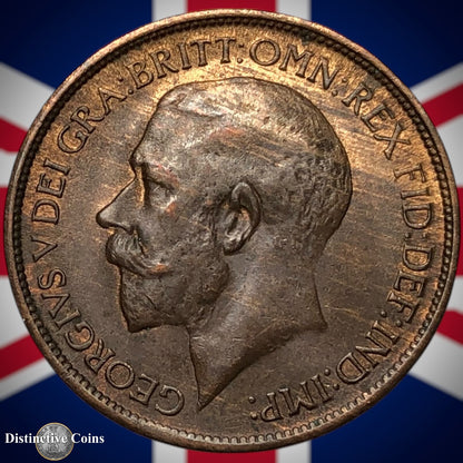 Great Britain 1921 Half Penny 1/2d GB5889