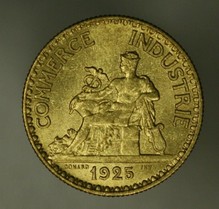 France  2 Francs 1925  BU   A1938