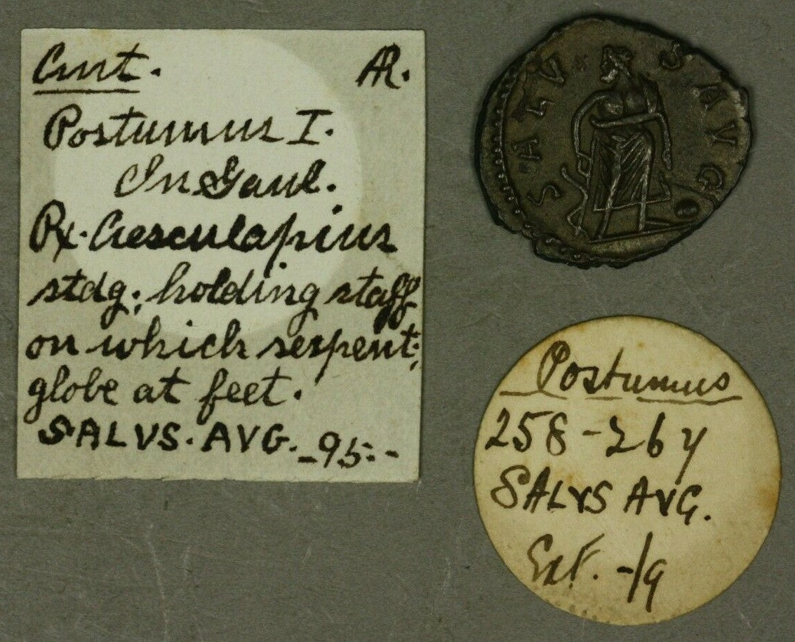 Roman Empire Silver Antoninianus Postumus 259-268 AD   XF  SEAR#3127  A1762