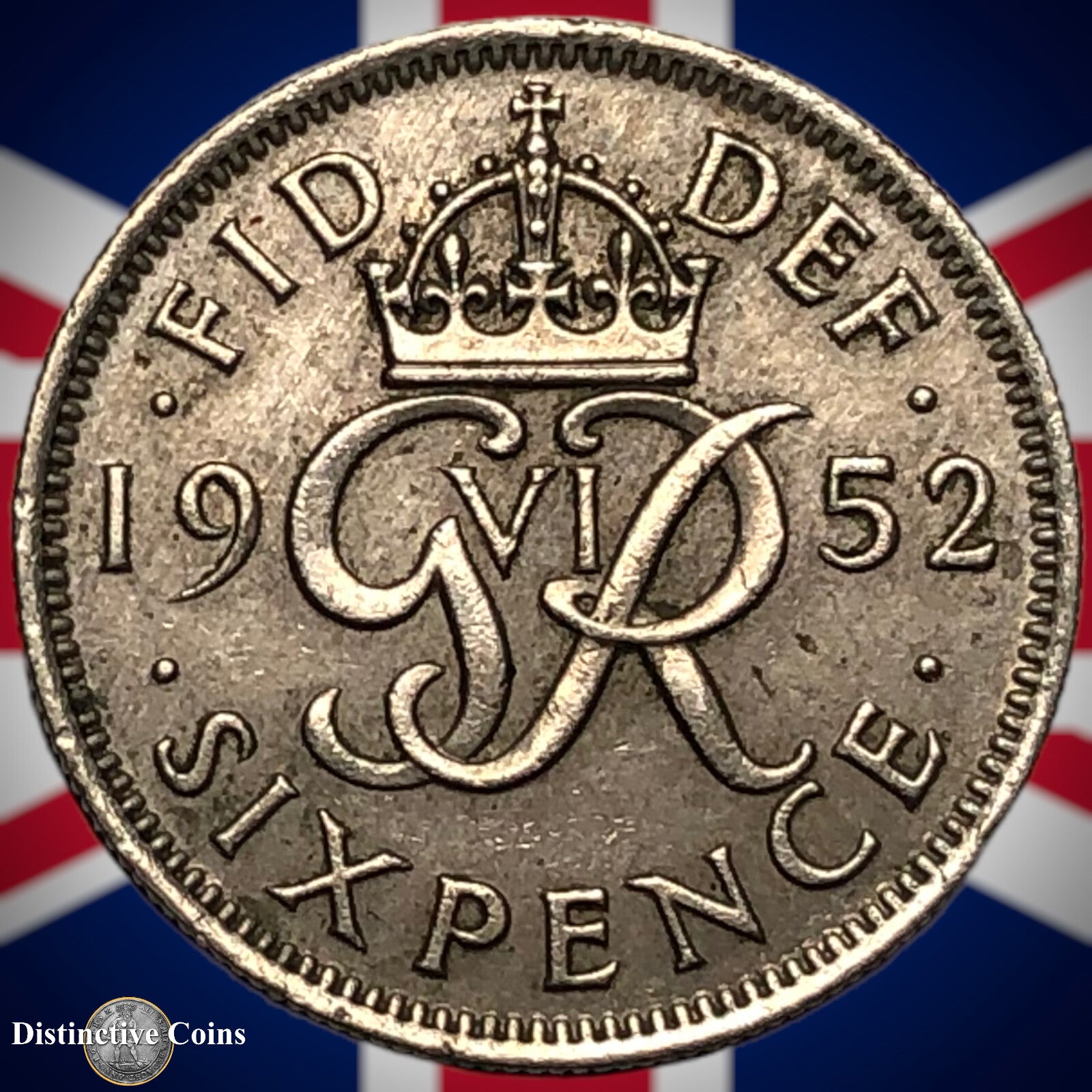 Great Britain 1952 Six Pence GB1811