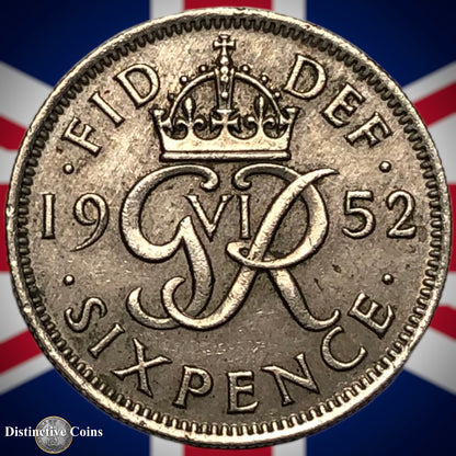 Great Britain 1952 Six Pence GB1811