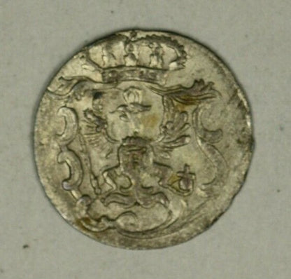 Germany East Friesland Silver Mariengroschen 1755-D  AU  A2077