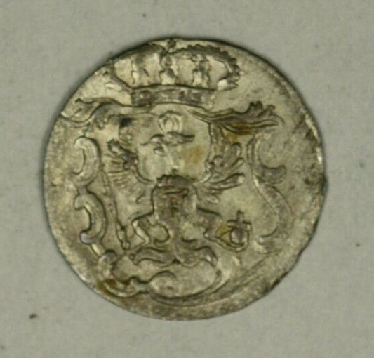 Germany East Friesland Silver Mariengroschen 1755-D  AU  A2077