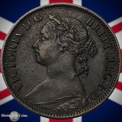 Great Britain 1891 Farthing 1/4d GB4294