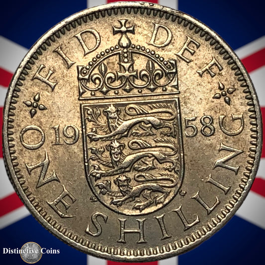 Great Britain 1958 One Shilling GB1128