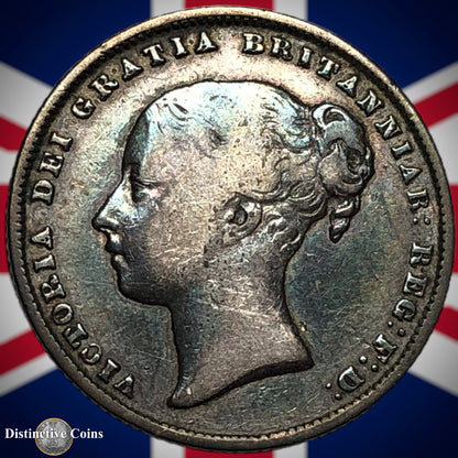 Great Britain 1864 British One Shilling GB0268