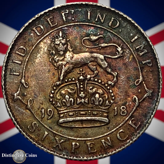 Great Britain 1918 Six Pence GB1611