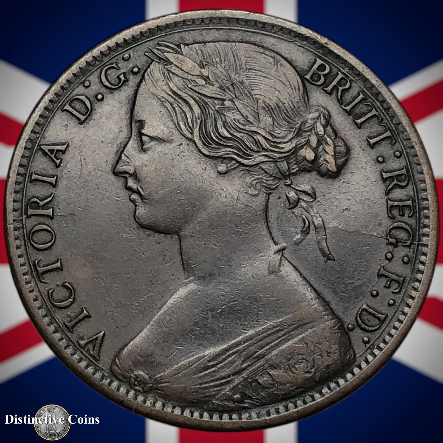 Great Britain 1868 Penny 1d GB6301