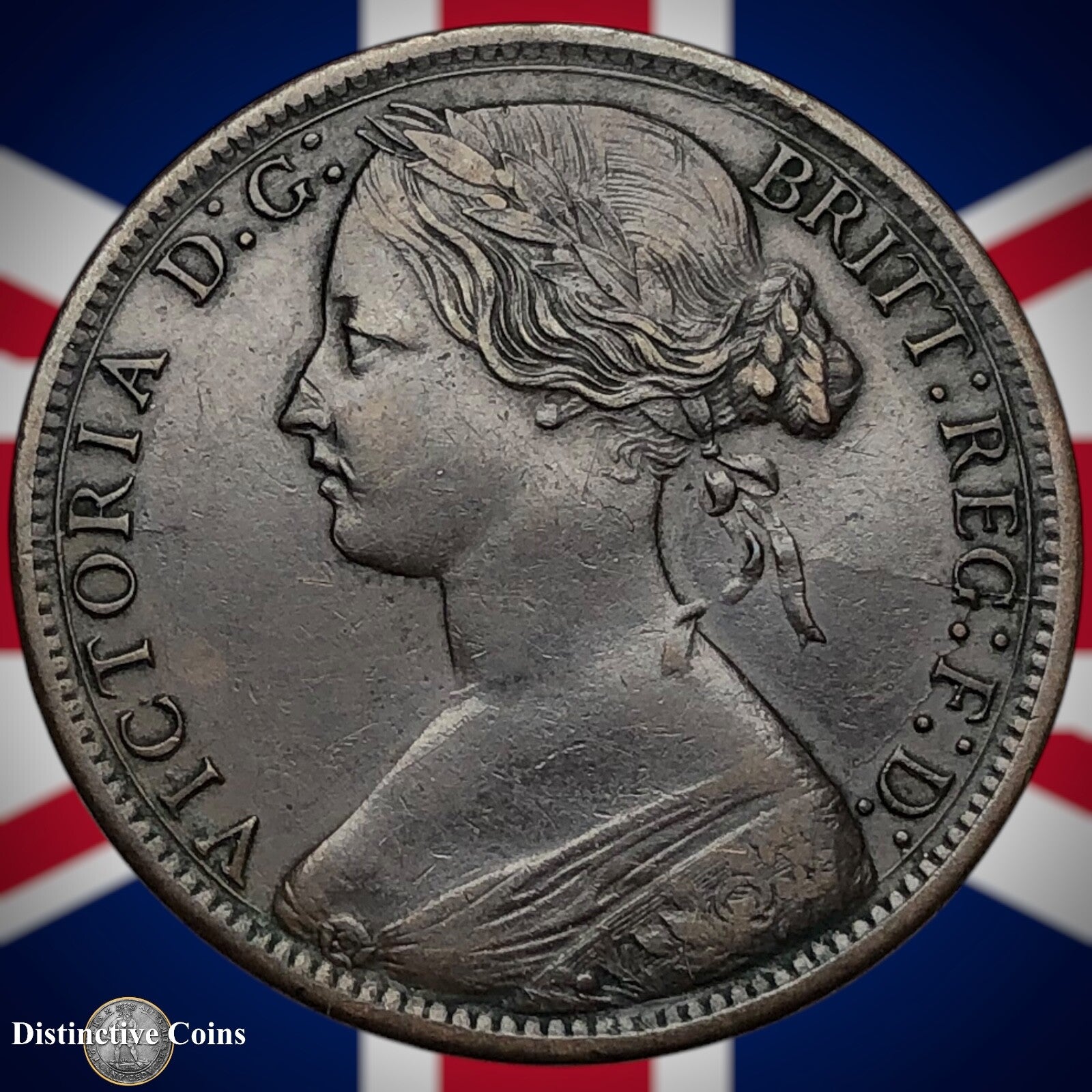 Great Britain 1868 Penny 1d GB6301