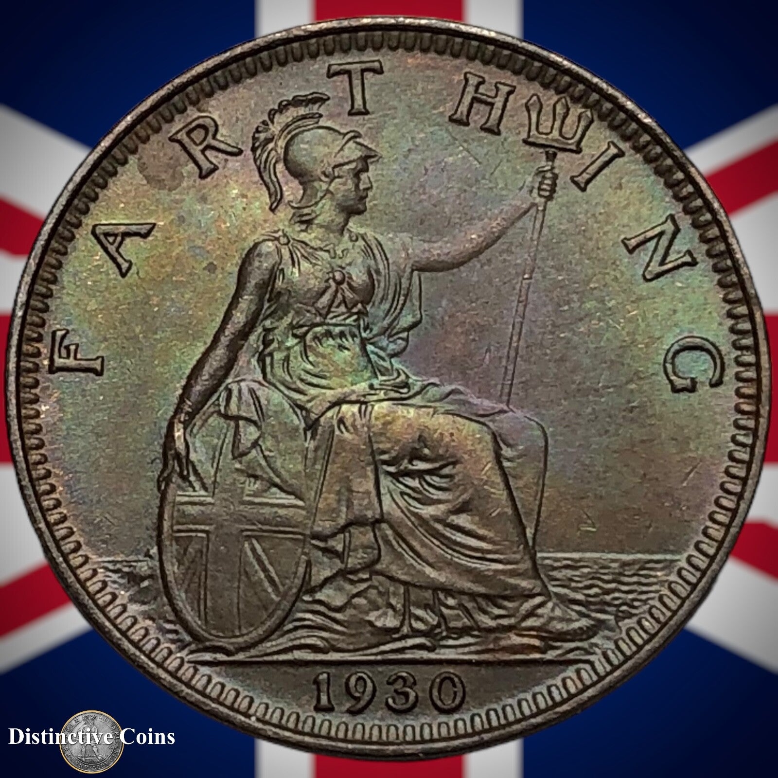 Great Britain 1930 Farthing 1/4d GB4890