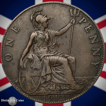 Great Britain 1912 Penny 1d GB6757