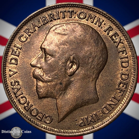 Great Britain 1918 Penny 1d GB6878