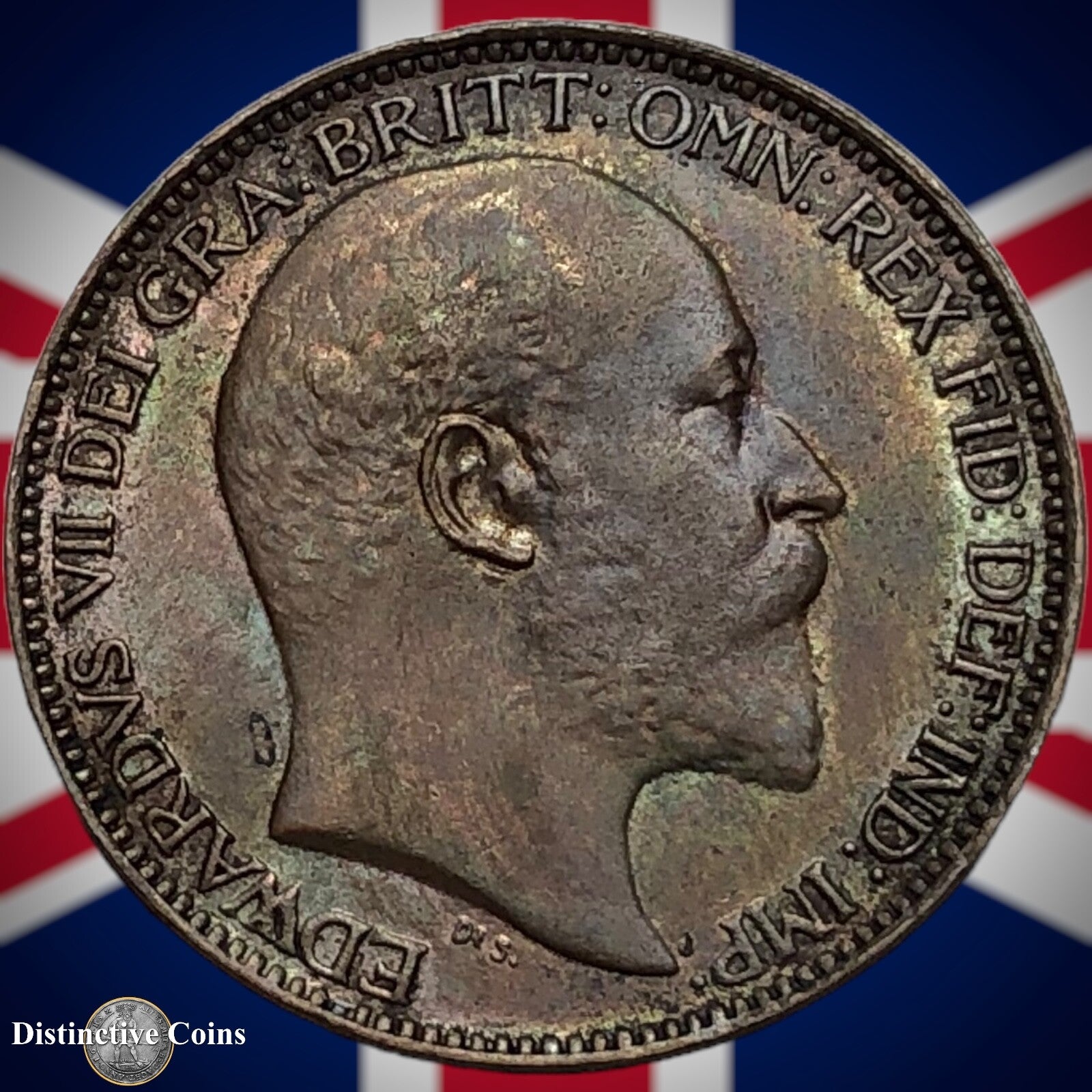 Great Britain 1902 Farthing 1/4d GB4514