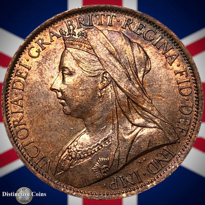Great Britain 1901 Penny 1d GB6660