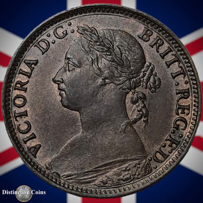 Great Britain 1884 Farthing 1/4d GB4136