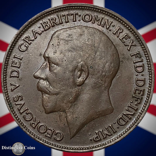 Great Britain 1918 Penny 1d GB6870