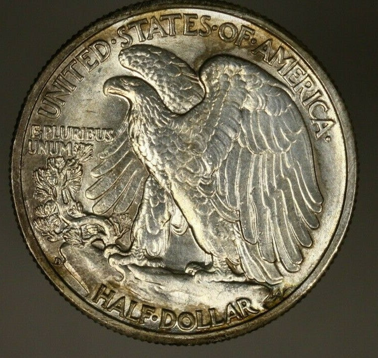 Liberty Walking Half Dollar 1943-D  A1774