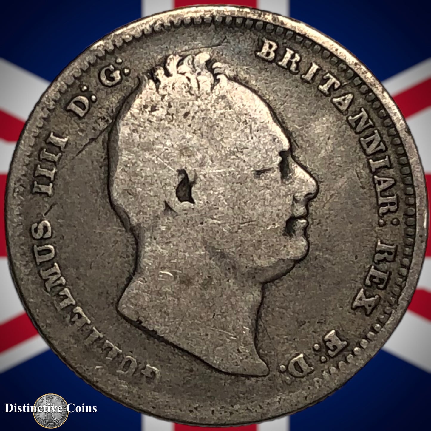 Great Britain 1836 British One Shilling GB0123