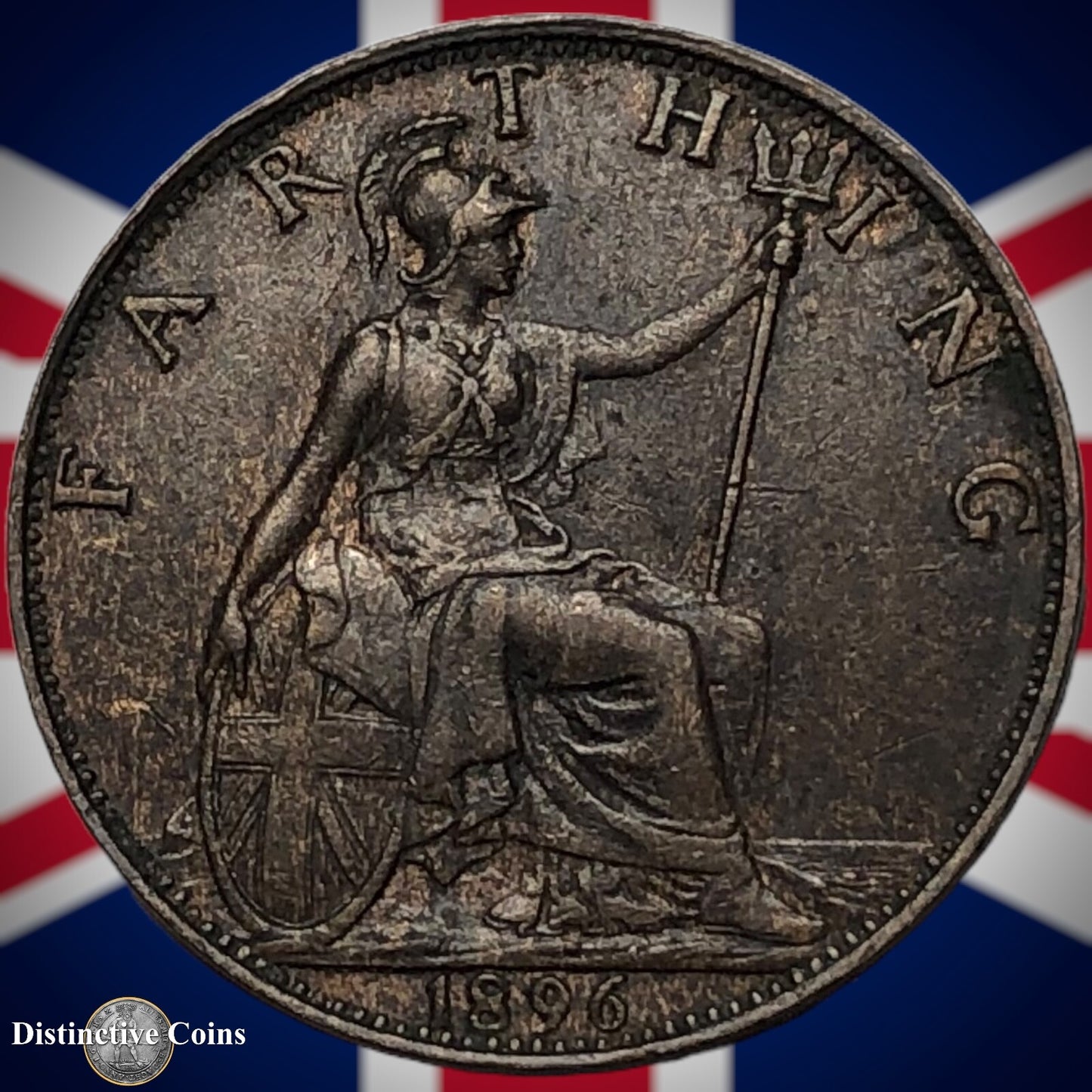 Great Britain 1896 Farthing 1/4d GB4431