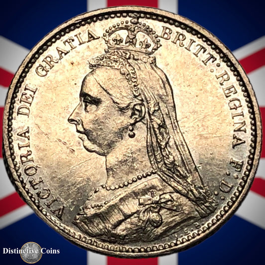 Great Britain 1887 Six Pence GB2653