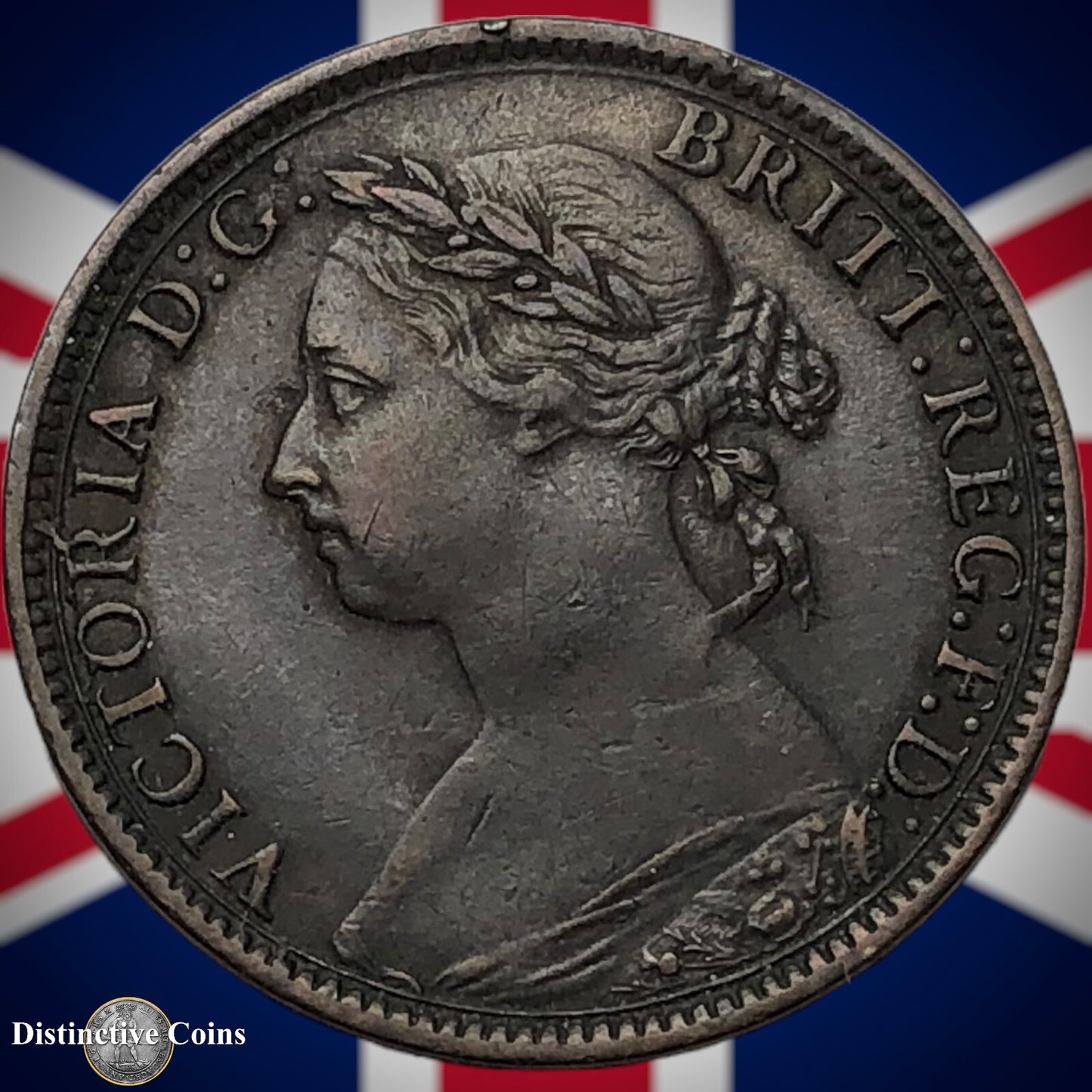 Great Britain 1891 Farthing 1/4d GB4298