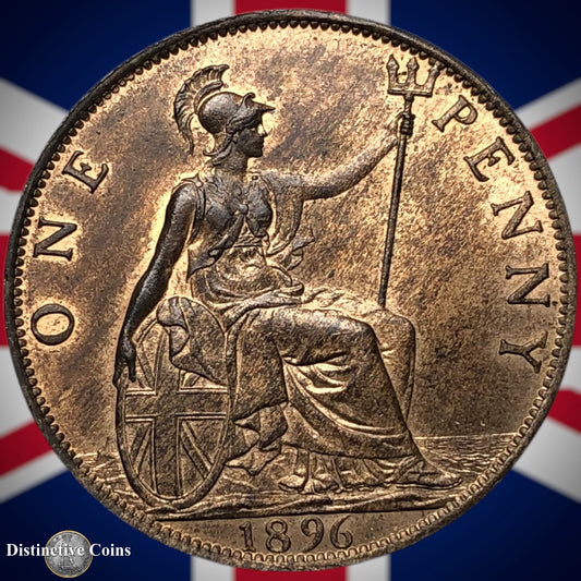 Great Britain 1896 Penny 1d GB6590