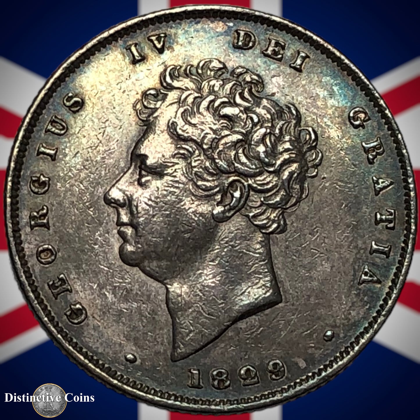Great Britain 1829 British One Shilling GB0108