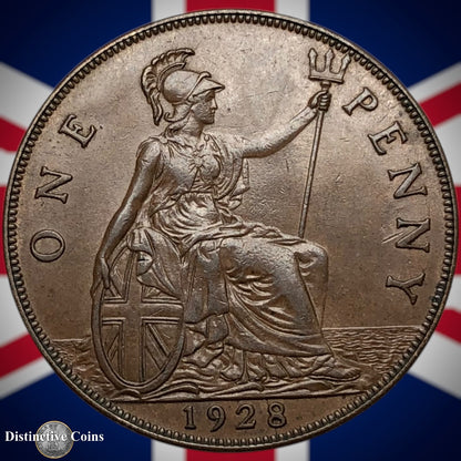 Great Britain 1928 Penny 1d GB7087