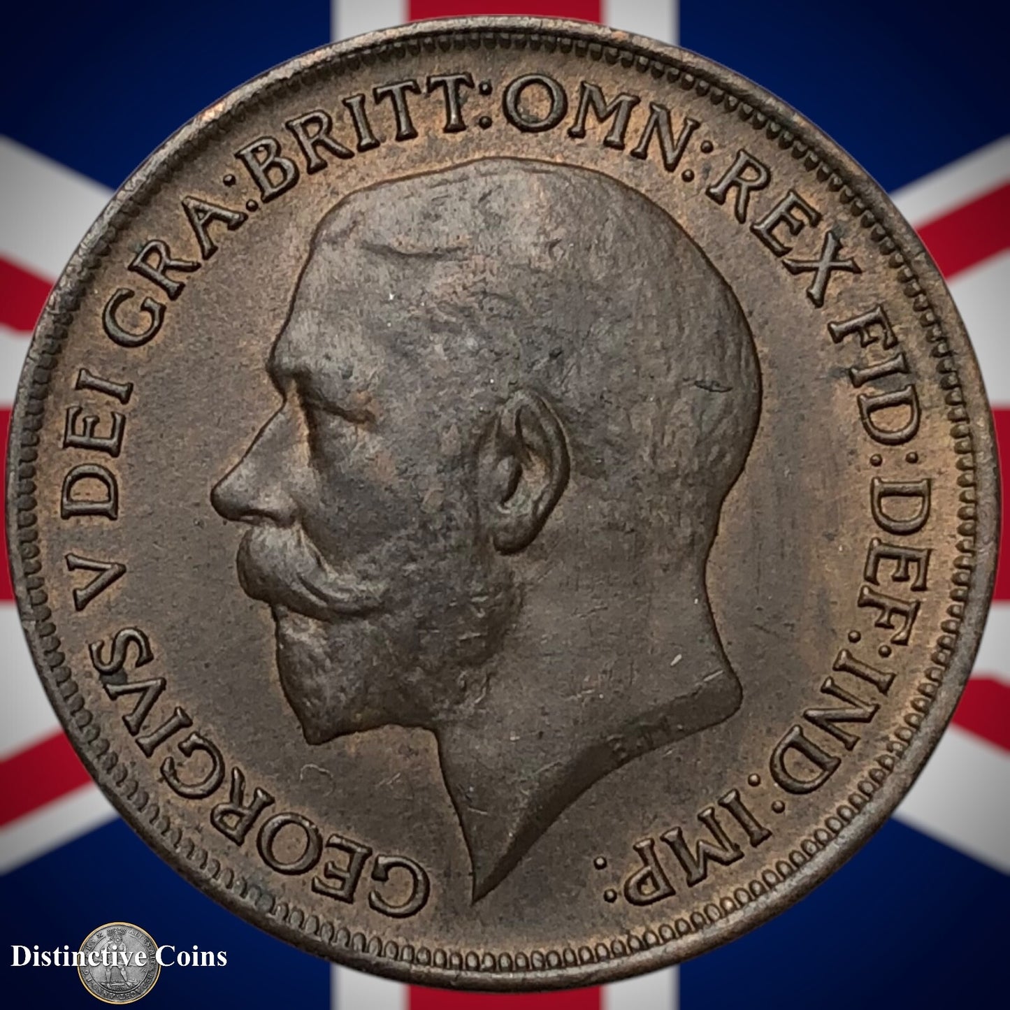 Great Britain 1918 Penny 1d GB6872