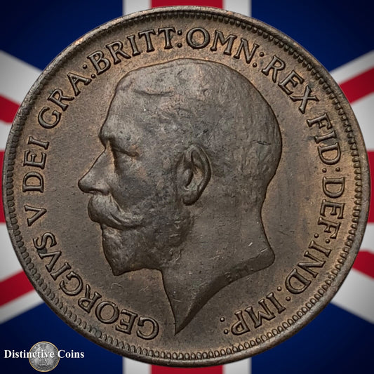 Great Britain 1918 Penny 1d GB6872