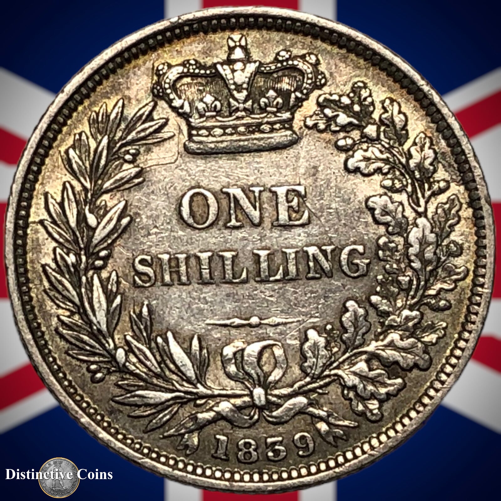 Great Britain 1839 British One Shilling GB0150