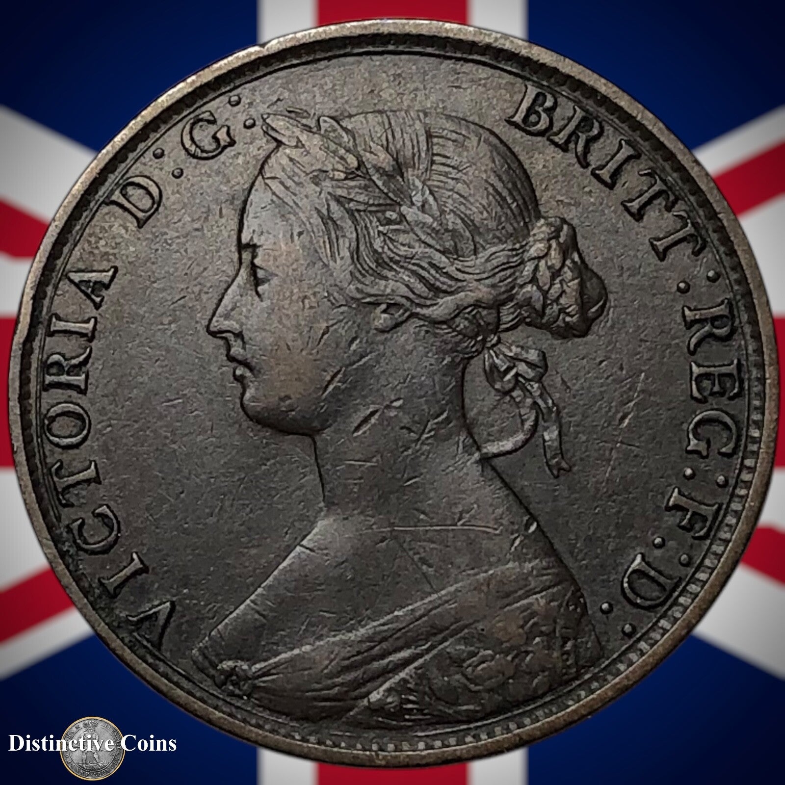 Great Britain 1863 Half Penny 1/2d GB5452