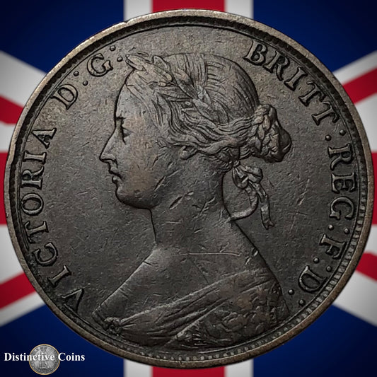 Great Britain 1863 Half Penny 1/2d GB5452