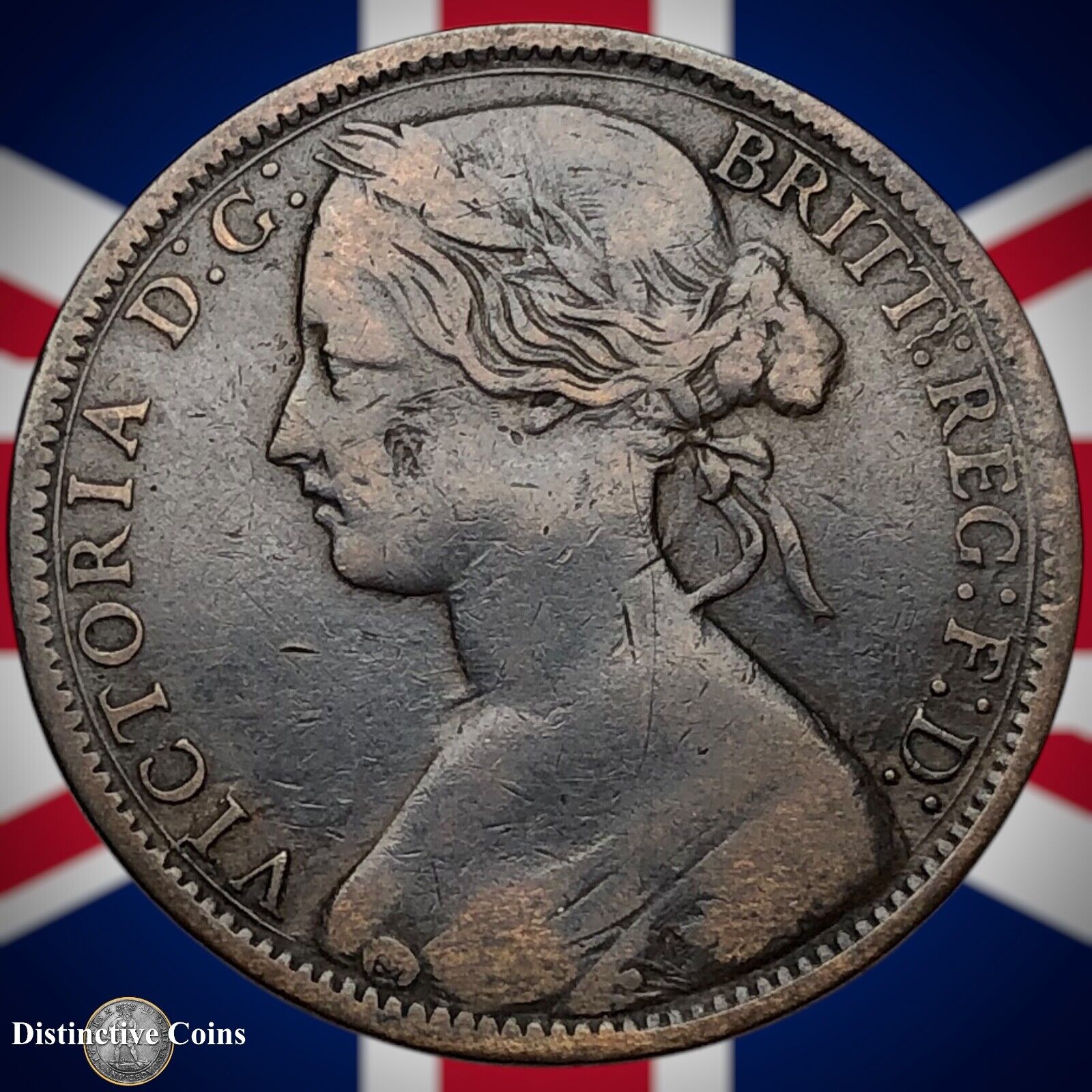 Great Britain 1868 Penny 1d GB6298