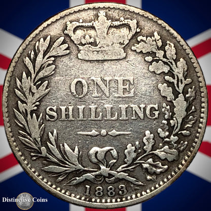 Great Britain 1883 British One Shilling GB0414