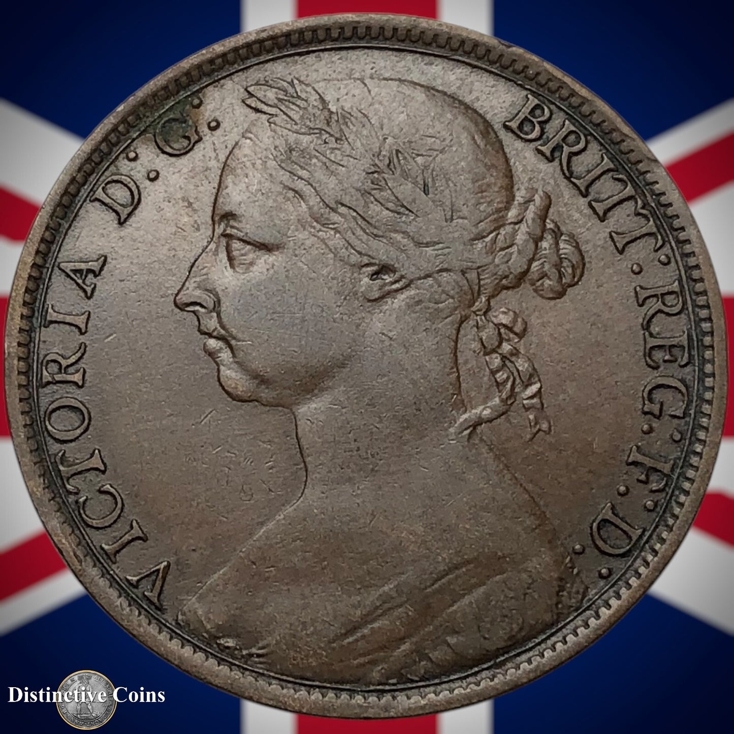 Great Britain 1890 Penny 1d GB6507