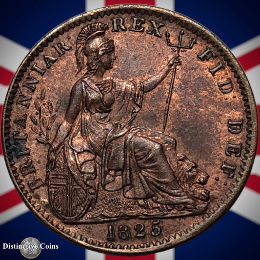 Great Britain 1825 Farthing 1/4d GB3308