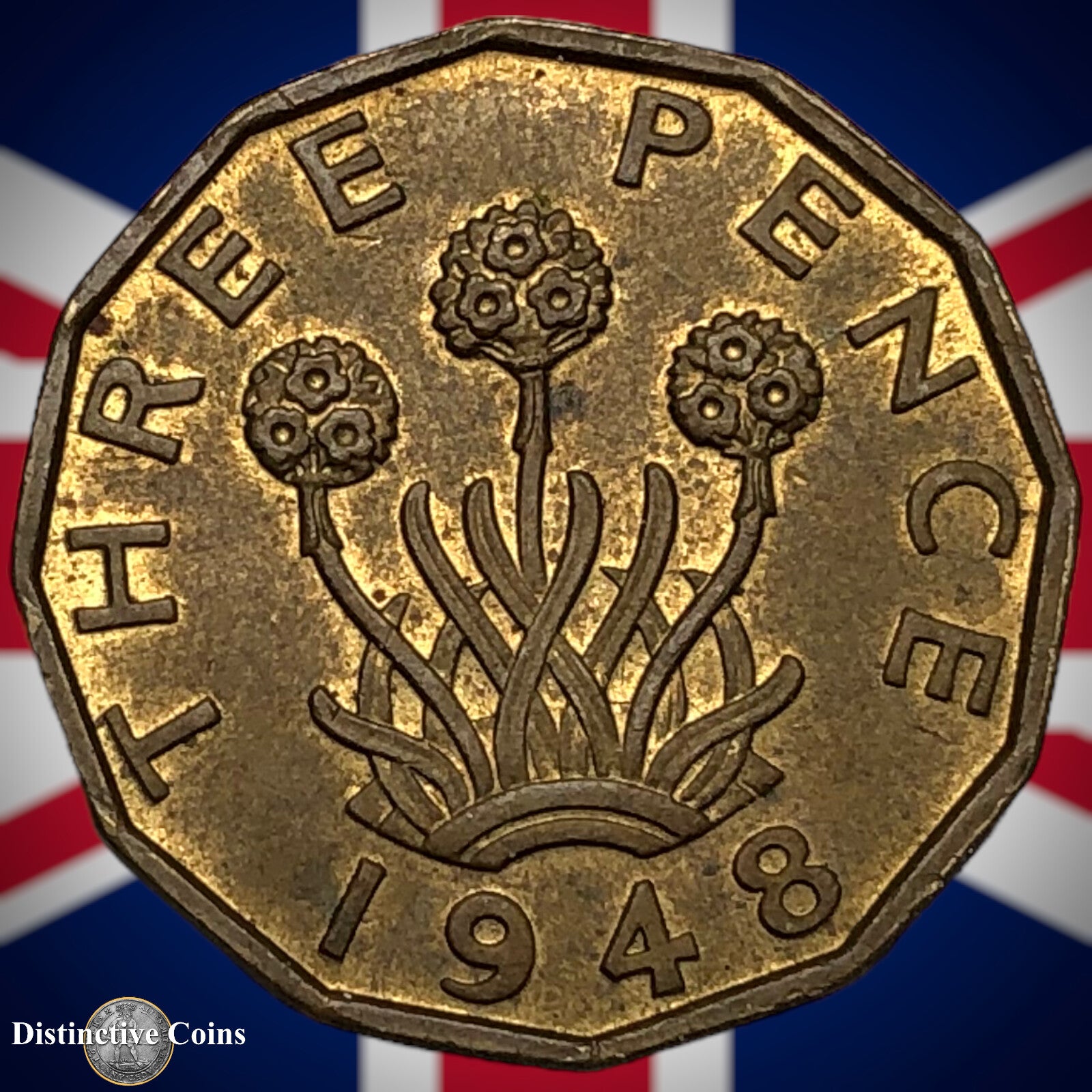 Great Britain 1948 Three Pence GB2463