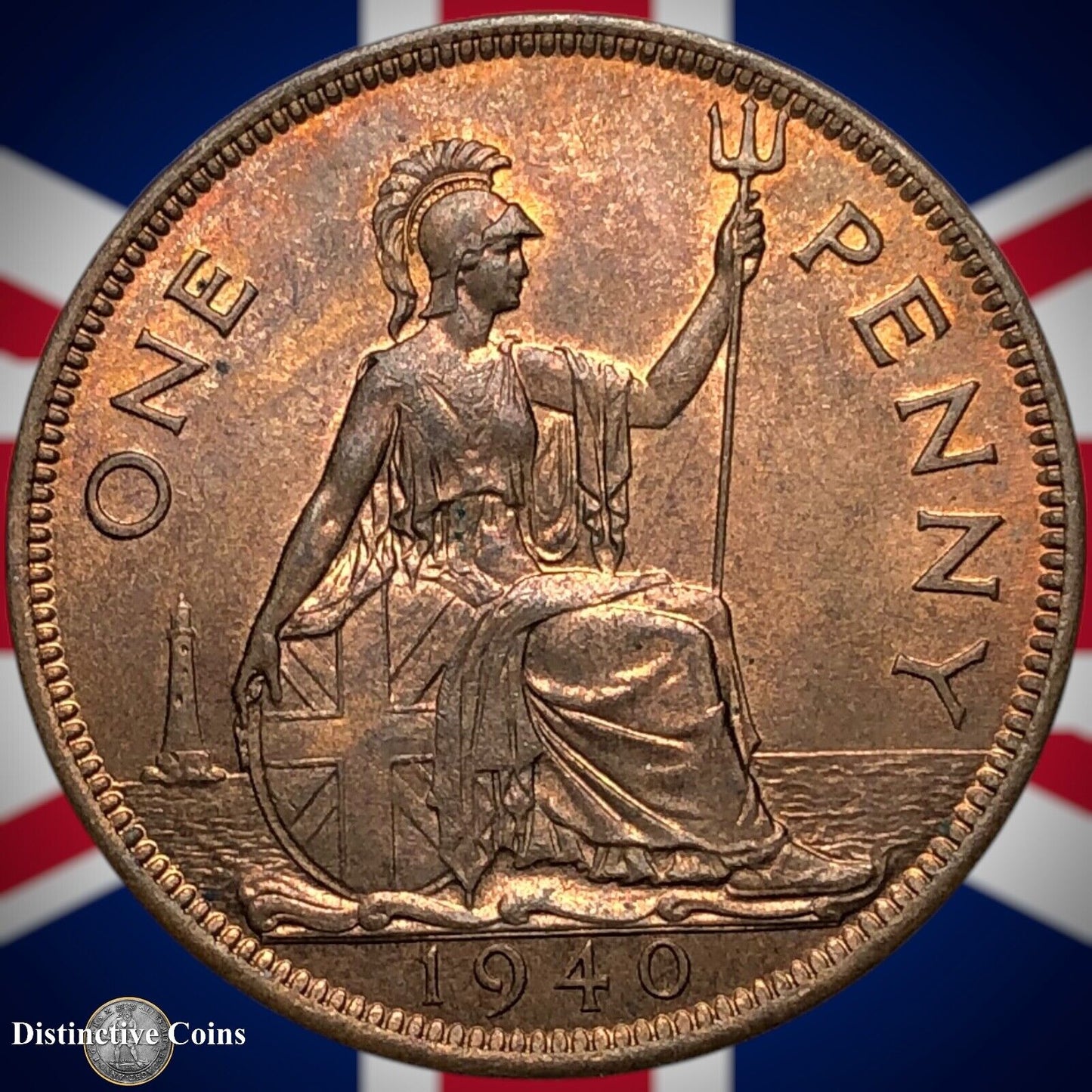 Great Britain 1940 Penny 1d GB7240