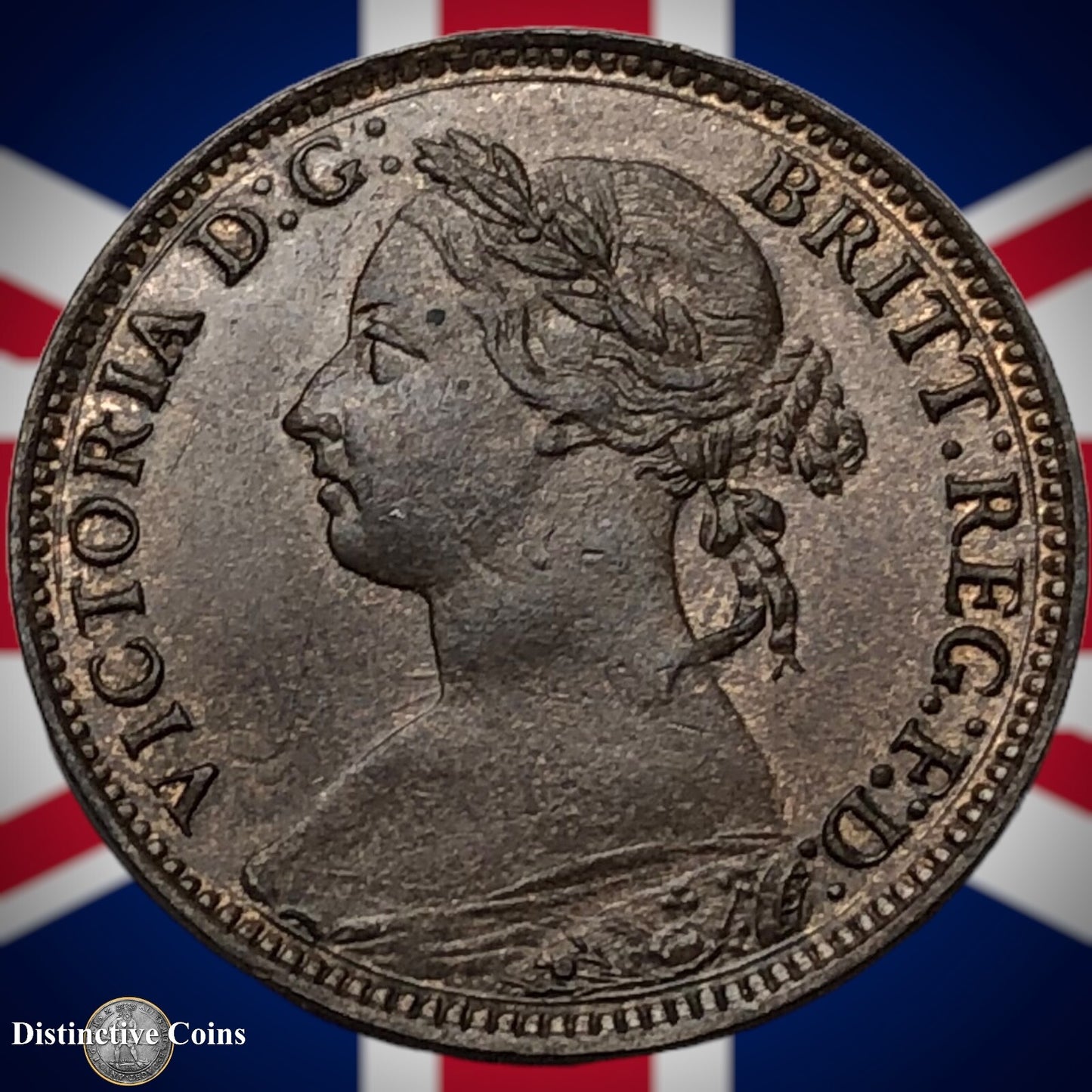 Great Britain 1894 Farthing 1/4d GB4385