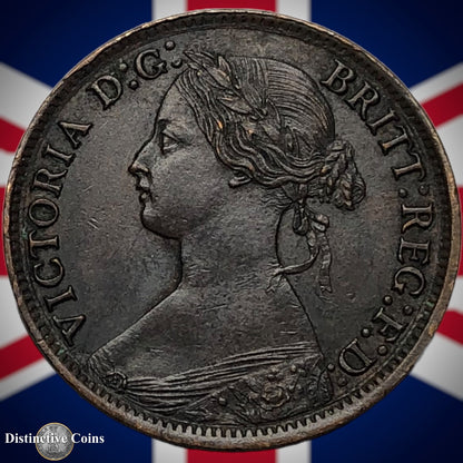 Great Britain 1865 Farthing 1/4d GB3530