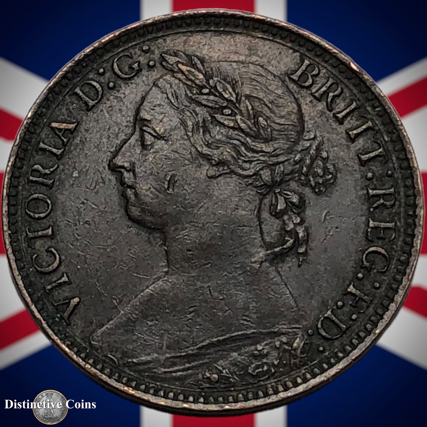 Great Britain 1881 H Farthing 1/4d GB3920