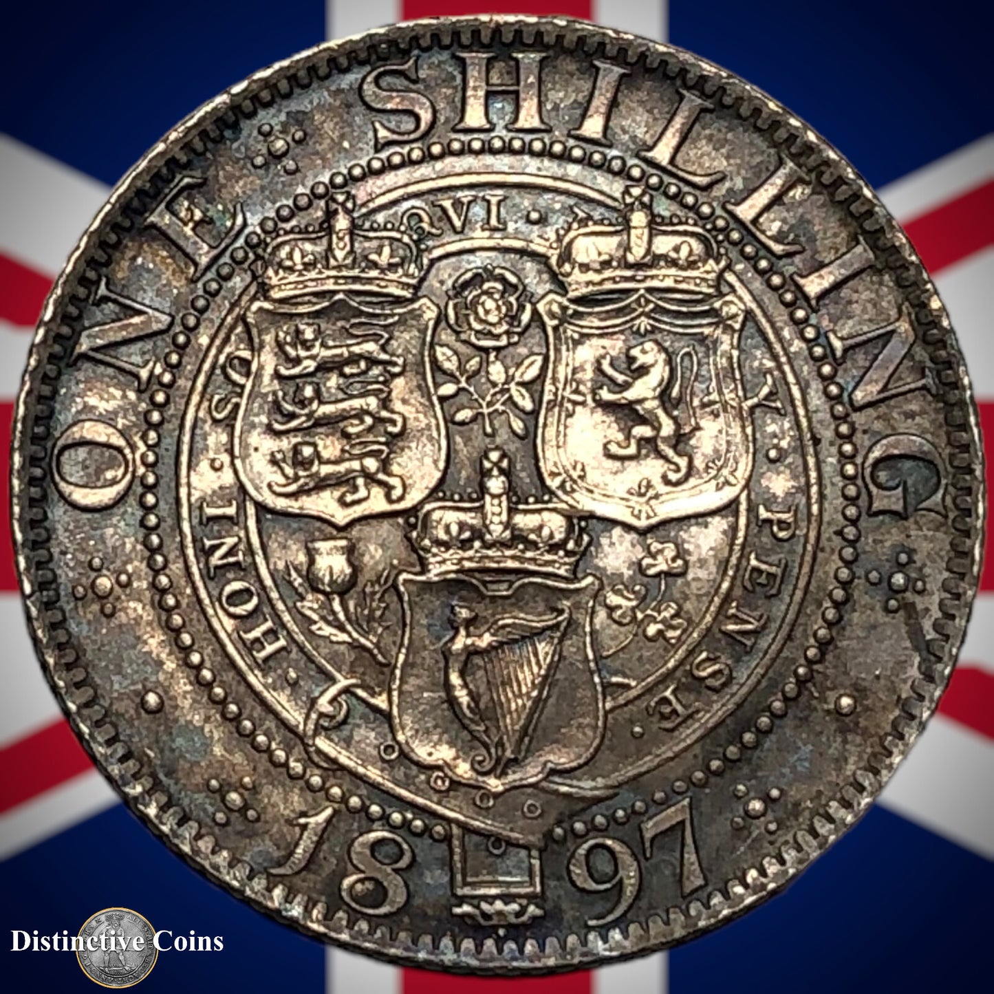 Great Britain 1897 British One Shilling GB0672